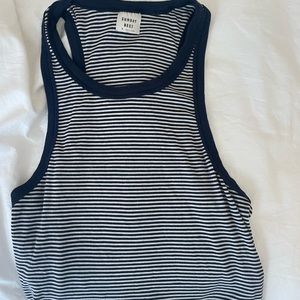 Sunday Best Striped Honor Tank Top